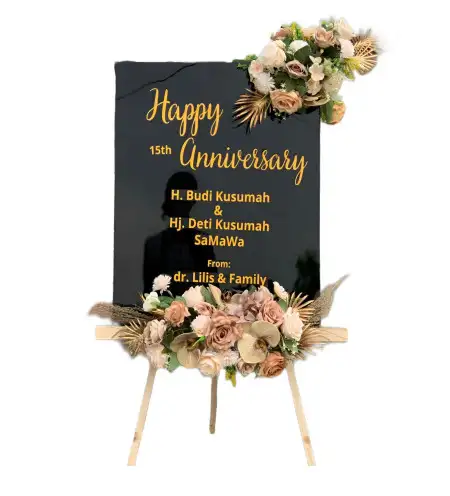 Papan Bunga Akrilik klari