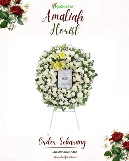 Krans Bunga Duka klari