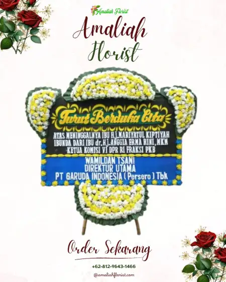 Papan Bunga Duka klari